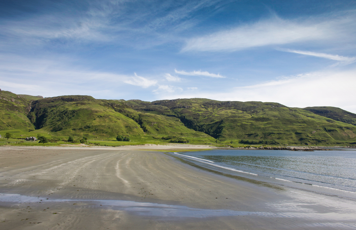 Laggan Sands is a lovely option for a beach walk on Mull