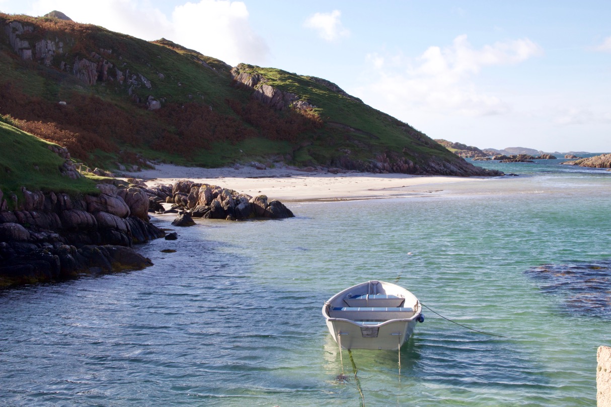 Tormore Beach by the Bull Hole, close to Fionnphort on the Isle of Mull