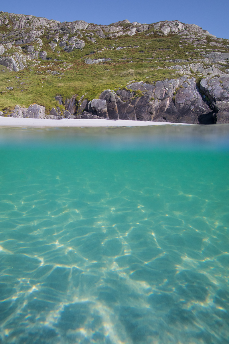 A hidden sandy cove in South West Mull for the most secluded wild swims