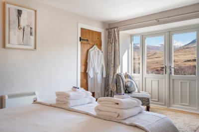 Awake to views of Ben More at this remarkable cottage