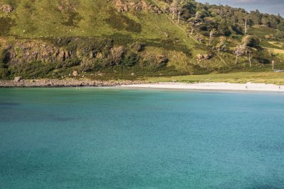 Calgary Bay is one of the fantastic beaches in north Mull