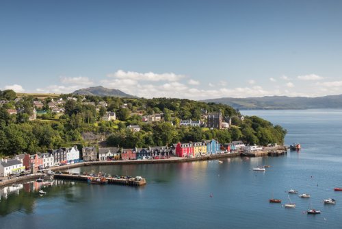 Tobermory is a ten minute drive from the house