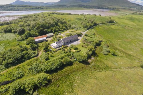 Beautiful setting of Gorsten House and the attached farmhouse