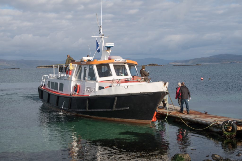 Wildlife boat trip from the Isle of Mull