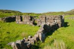 Former dwellings at Crackaig, left empty and to ruin following the Clearances