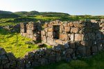 The remaining walls tell of the homes they once were at Crackaig