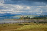 Views towards Duart castle as you approach