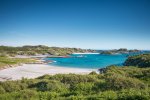 Looking back over Knockvologan beach from Erraid