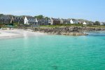 The view of Baile Mor as you arrive on the ferry to Iona