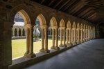 The cloisters in Iona Abbey