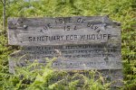 Sign welcoming visitors to Ulva