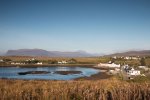 Looking over the village and loch