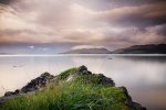 Looking across Salen Bay