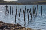 Old pier in Salen