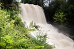 One of the beautiful waterfalls in Aros Park