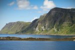 Looking across Carsaig bay