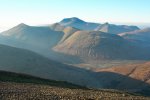 The view from the summit of Ben Tallidh, Isle of Mull