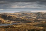 Looking back over the Mishmash Lochs and north Mull's hill country