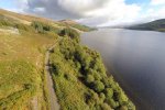 The track along Loch Frisa on the Isle of Mull