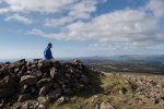 The summit carn on Spienne Mor 