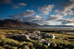 A figure surveys the scene along the shore near Killiechronan