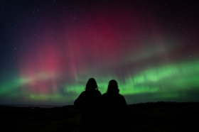 Aurora watching on the Isle of Mull