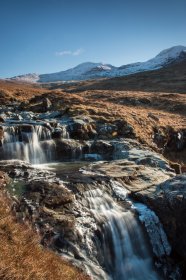 Waterfall's on the Abhainn na h-Uamha 