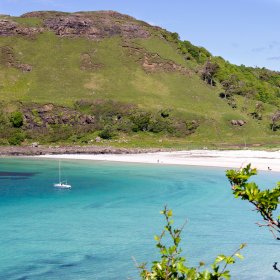 Calgary beach in Mull's north west corner