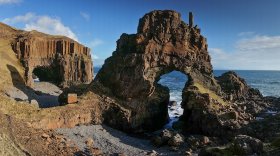 Carsaig Arches on Mull's south coast