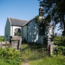 Ulva church designed by Thomas Telford