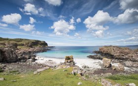 Fank, a hidden beach in north Mull