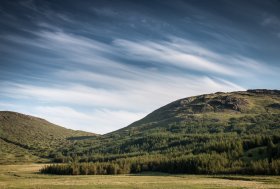 Glen more looking toward Cruach Doire nan Cuilean