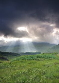 Clouds in Glen More