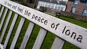 Bench on Iona