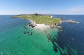 North beach and Iona seen from the north