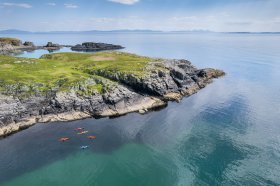 Kayaks are a great way to explore the coasts