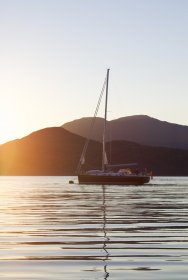 Sunset over Loch Spelve