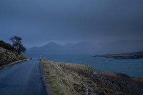 Winter drive around Loch na Keal