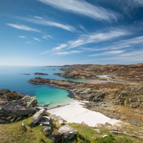 Looking west along the Ross of Mull's south coast