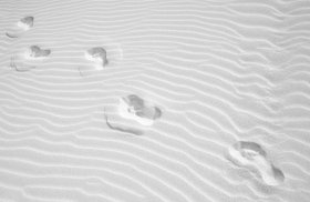 Pure white sands on Mull's beaches