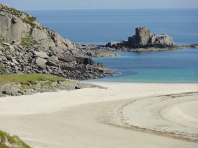 Kilvickeon beach near Scoor on the Ross 