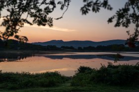 Sunrise views across Loch Scridain