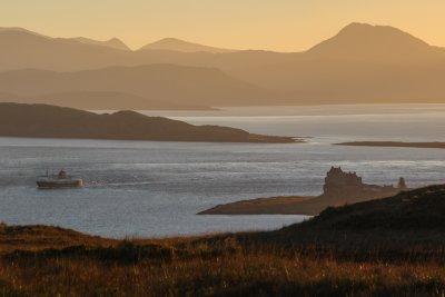 The south east coast of the island offers beautiful views aplenty