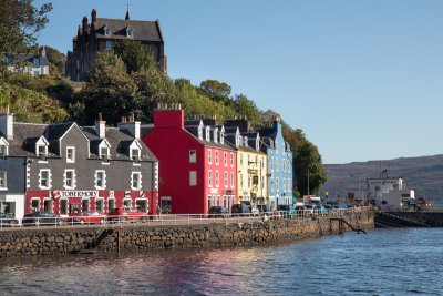 These colourful properties are in sight from the living room