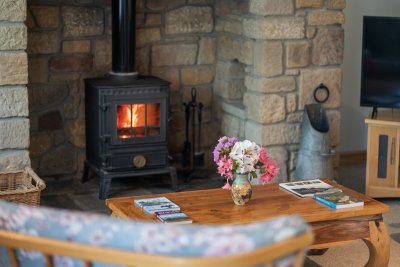 Ample logs mean you'll always be cosy at Achnacraig