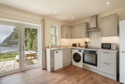 The small but perfectly formed kitchen to self-cater