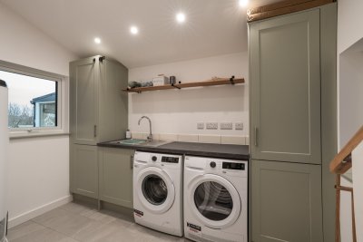 The convenient utility room