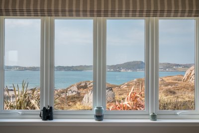 The stunning sea views are never far here!