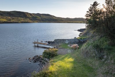 Enjoy lazy evenings lochside