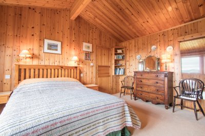 Double bedroom with antique furniture